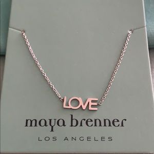 Silver LOVE bracelet